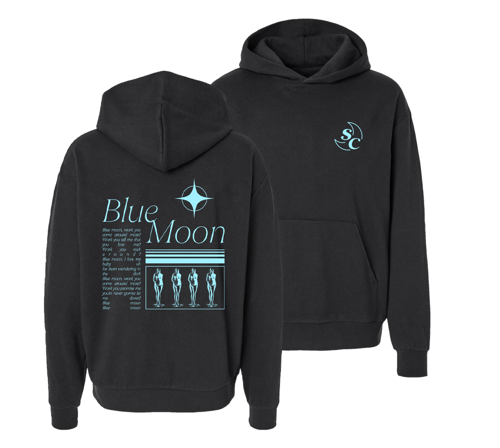 Blue Moon Hoodie (Black)